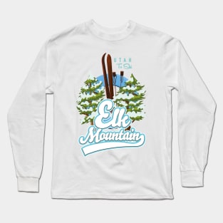 Elk Mountain Utah To ski Long Sleeve T-Shirt